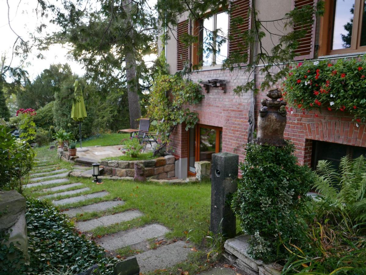 Ferienwohnung Dresden-Pillnitz - Elbhang-Villa - "Am Zuckerhut" Exterior foto
