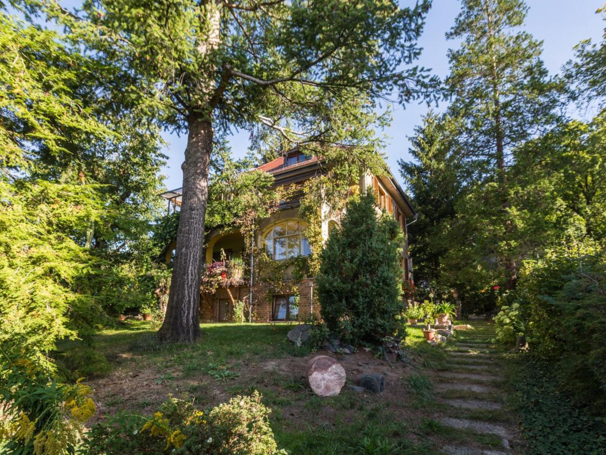 Ferienwohnung Dresden-Pillnitz - Elbhang-Villa - "Am Zuckerhut" Exterior foto